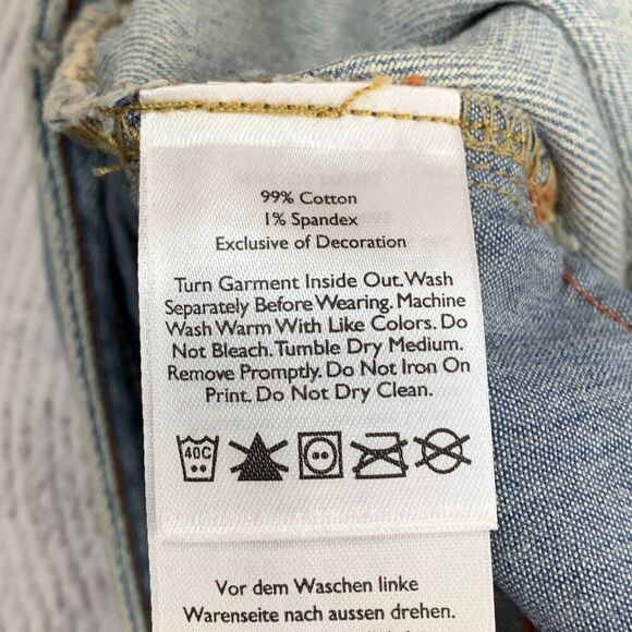 Eddie Bauer Jean Skirt sz 10 Denim 17.5" Light Wash No Slit New NWT - Picture 8 of 8